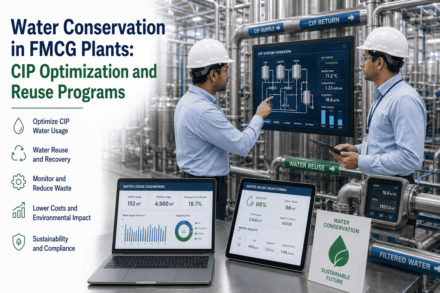 water-conservation-fmcg-plants-cip-optimization-reuse