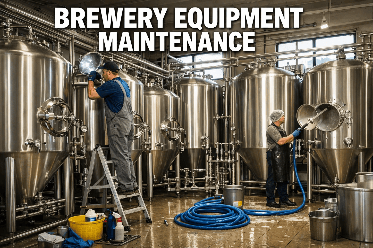 brewery-equipment-maintenance-fermenters-bright-tanks-packaging