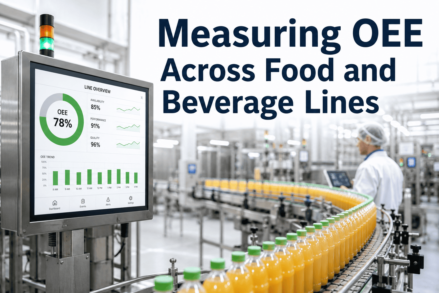 food-beverage-oee-measurement-improvement-cmms-guide