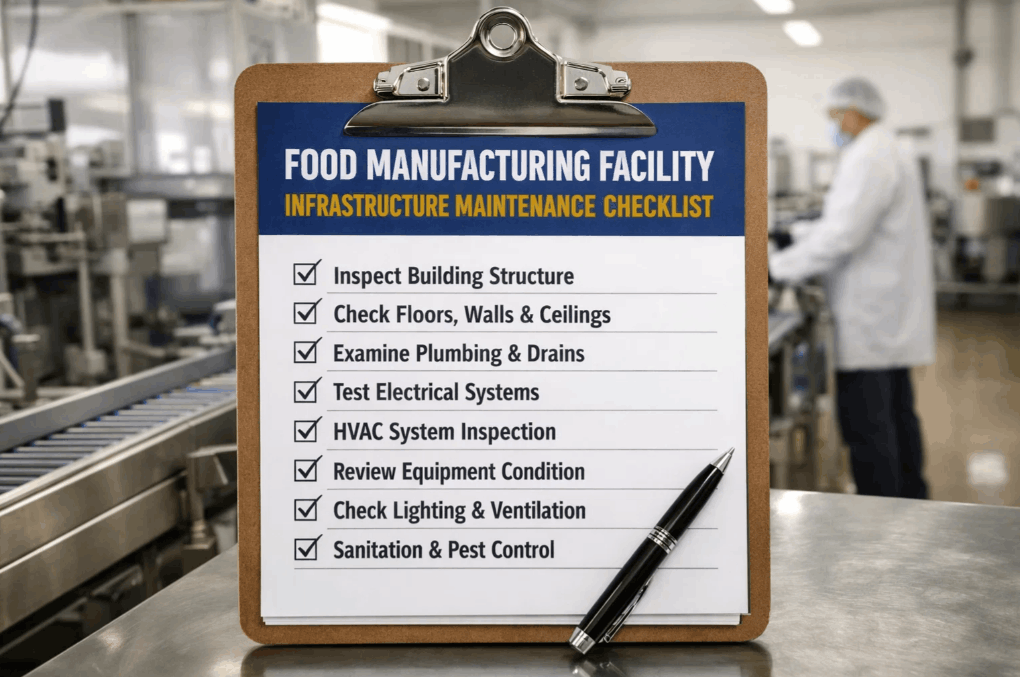 food-manufacturing-facility-infrastructure-maintenance-checklist