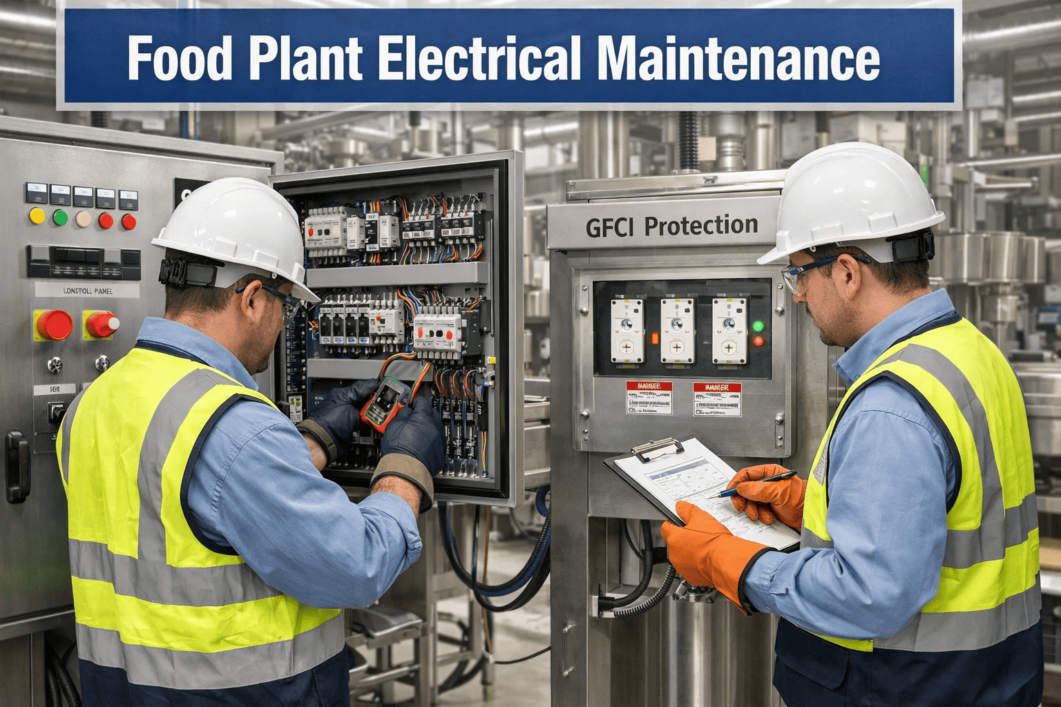food-plant-electrical-system-maintenance-arc-flash-washdown