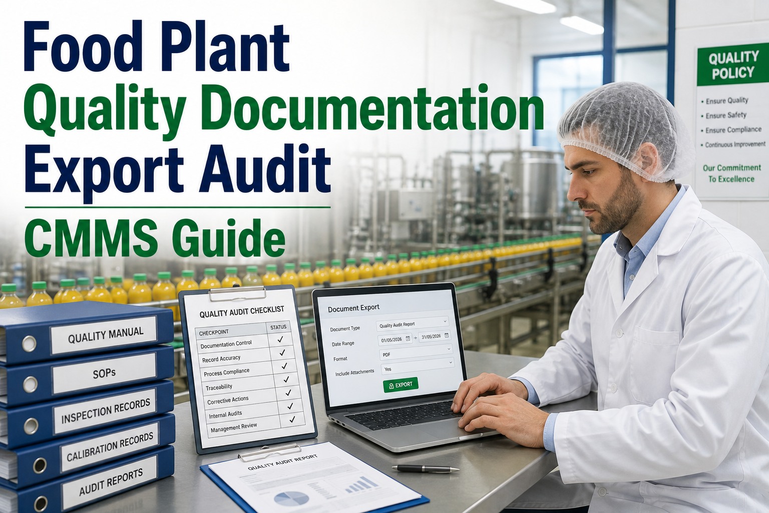 food-plant-quality-documentation-export-audit-cmms-guide