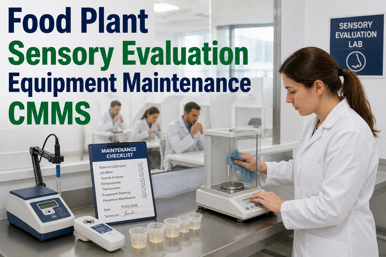 food-plant-sensory-evaluation-equipment-maintenance-cmms