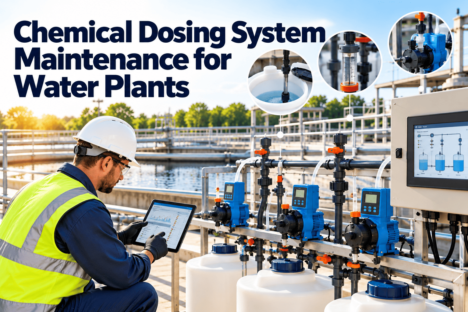 chemical-dosing-system-maintenance-water-plants