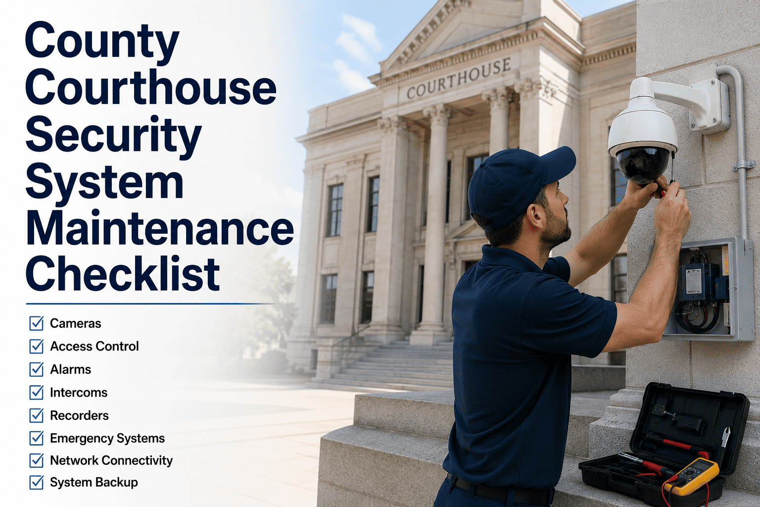 county-courthouse-security-system-maintenance-checklist