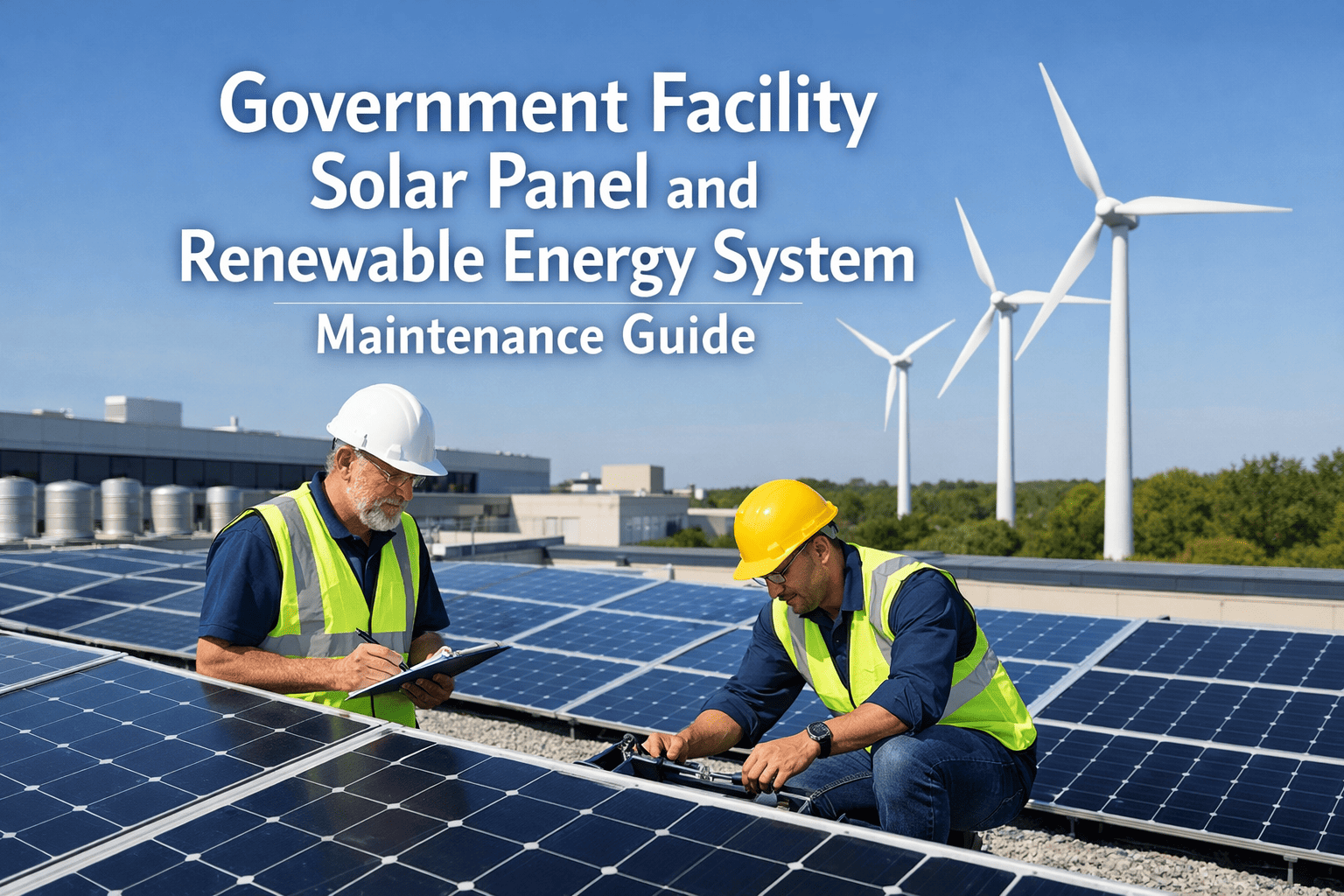 government-facility-solar-panel-renewable-energy-maintenance