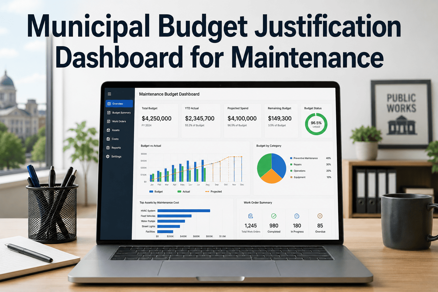 municipal-budget-justification-maintenance-dashboard