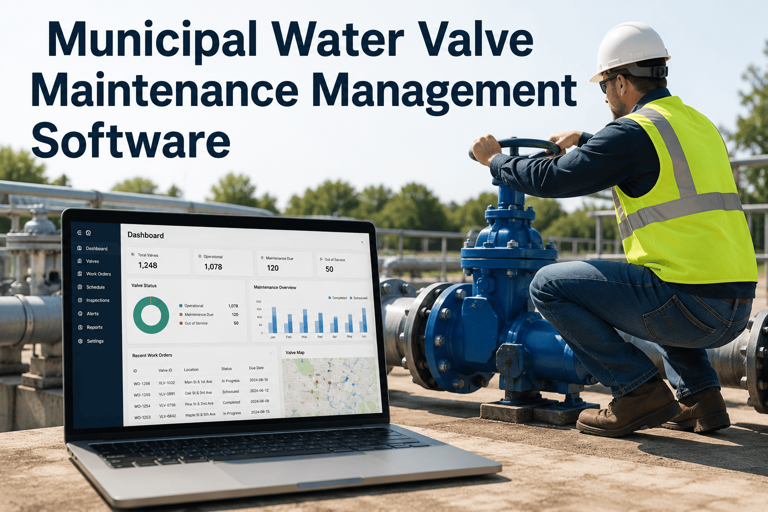 municipal-water-valve-maintenance-management-software
