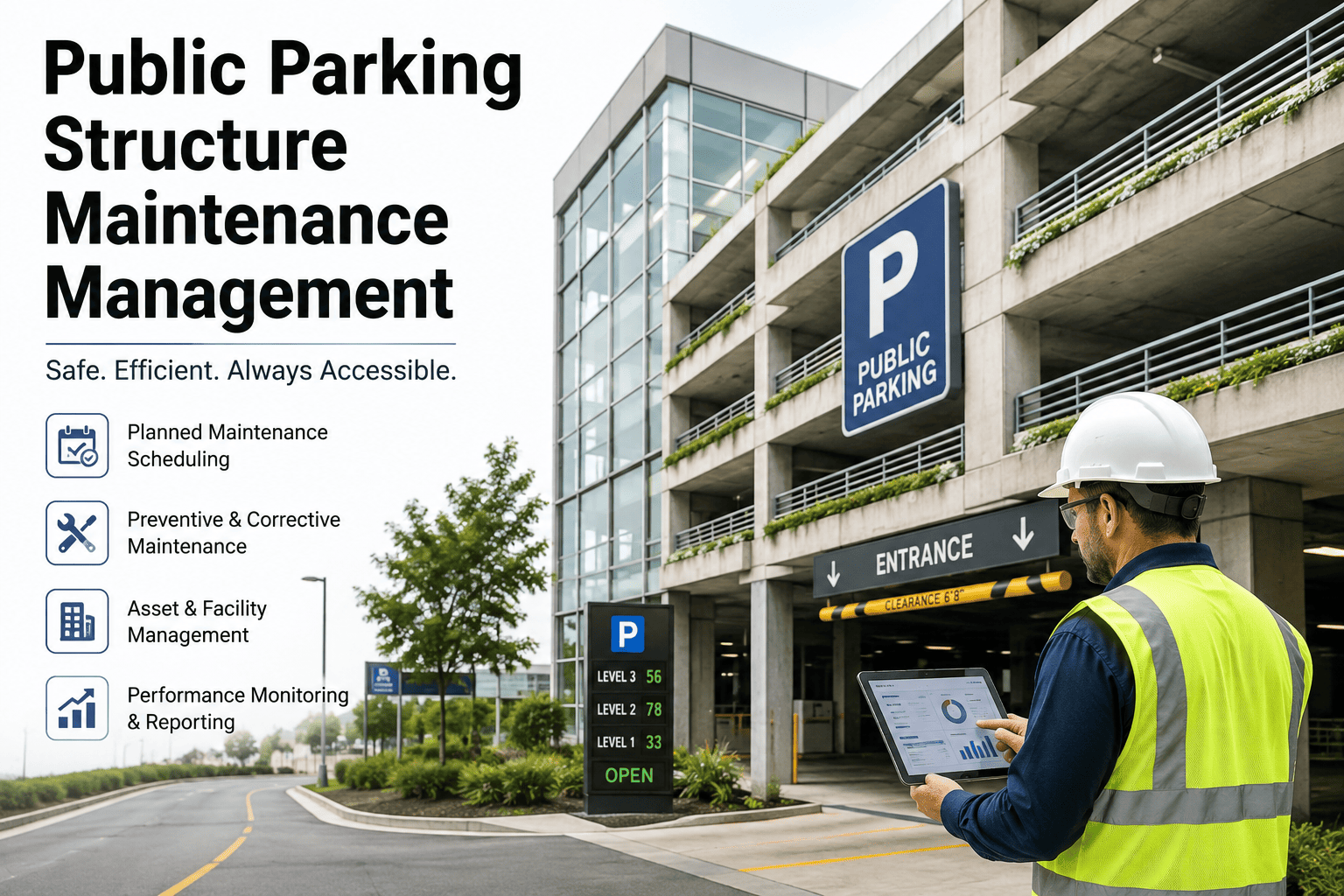 public-parking-structure-maintenance-management