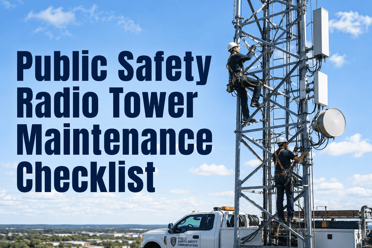 public-safety-radio-tower-maintenance-checklist