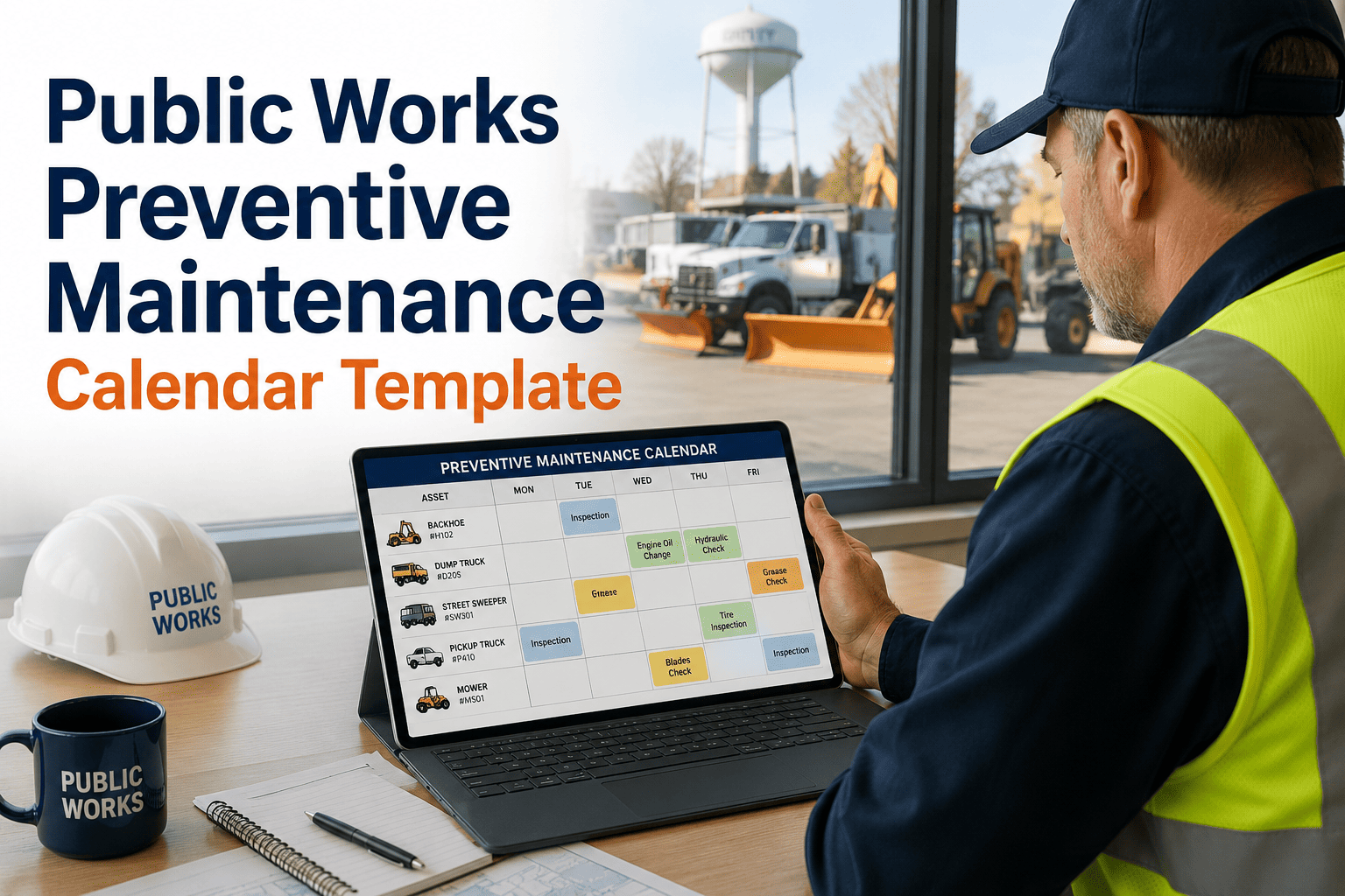 public-works-preventive-maintenance-calendar-template