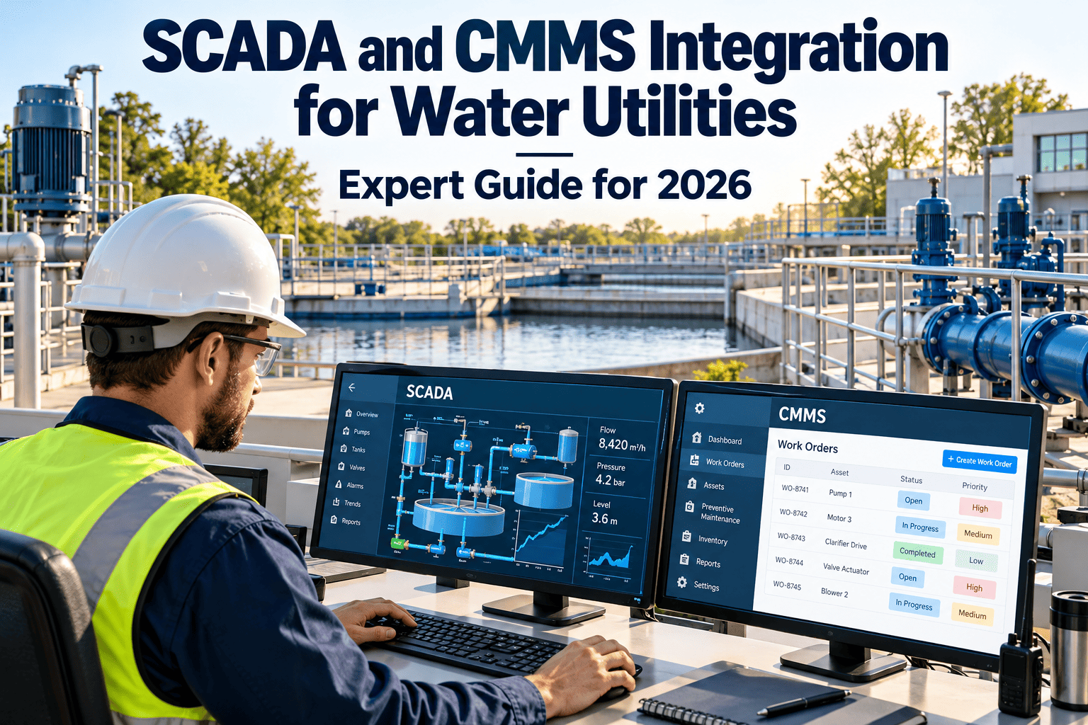 scada-and-cmms-integration-for-water-utilities-expert-guide-for-2026