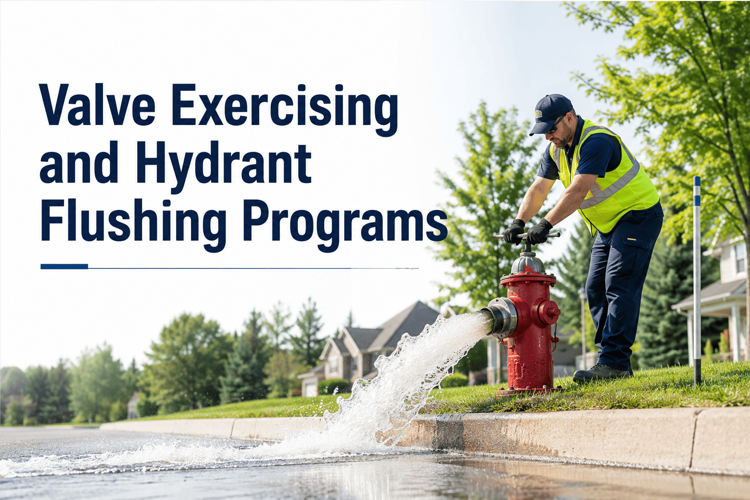 valve-exercising-hydrant-flushing-program-water-utility