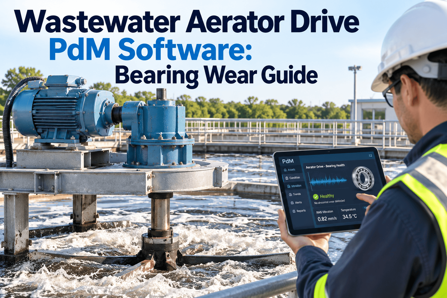 wastewater-aerator-drive-pdm-software-bearing-wear-guide