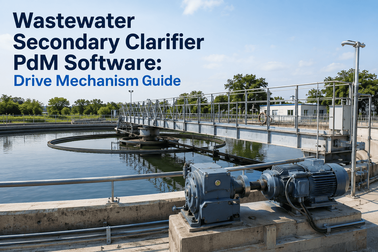 wastewater-secondary-clarifier-pdm-software-drive-mechanism-guide