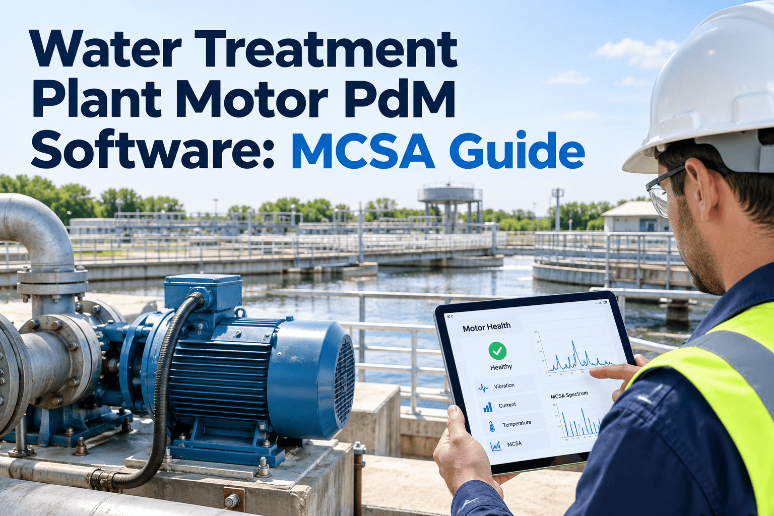 water-treatment-plant-motor-pdm-software-mcsa-guide