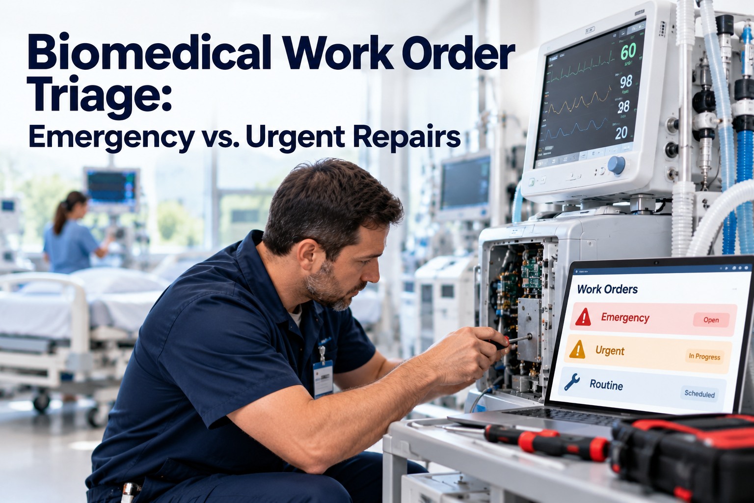 biomedical-work-order-triage-emergency-urgent-repairs