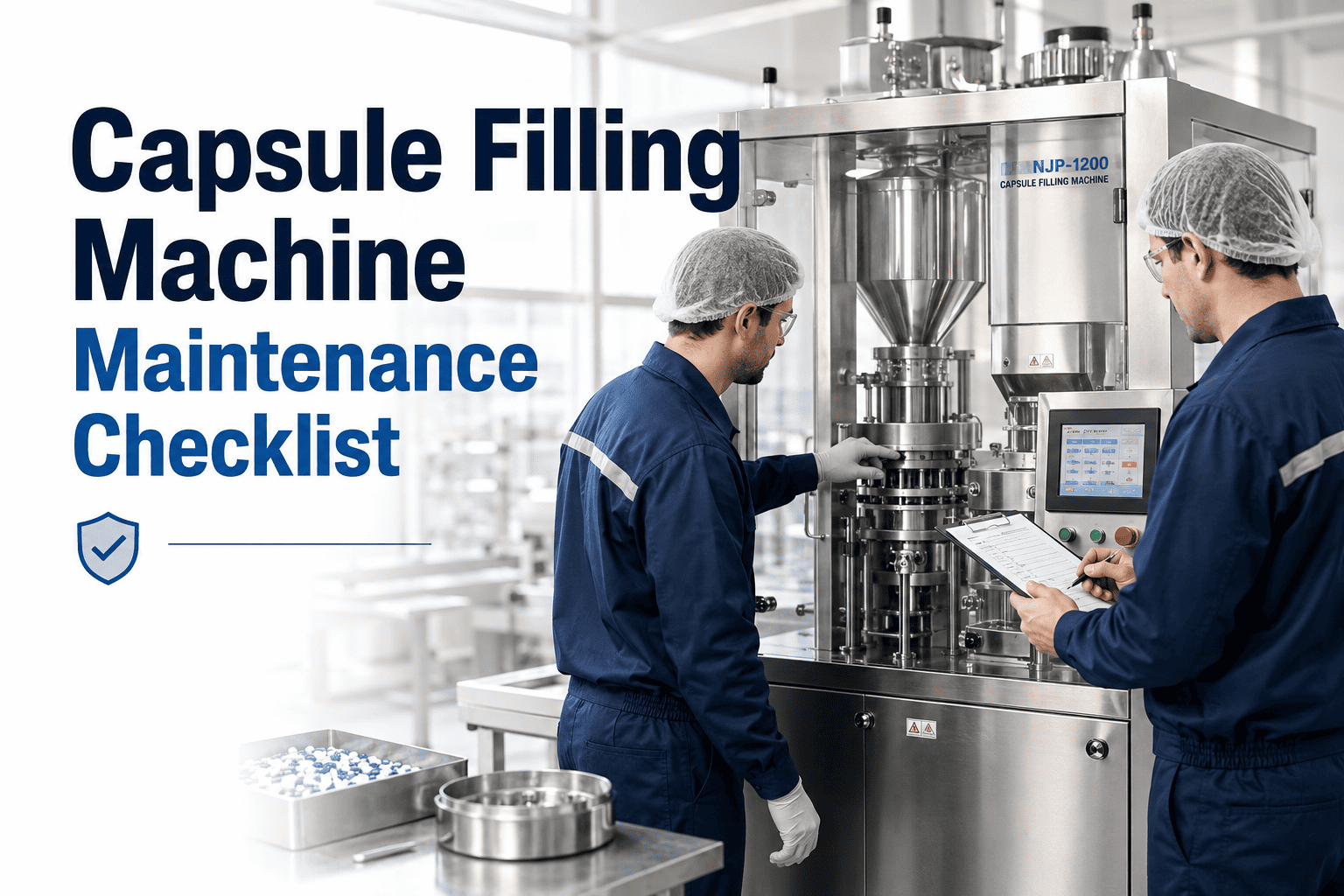 capsule-filling-machine-maintenance-checklist