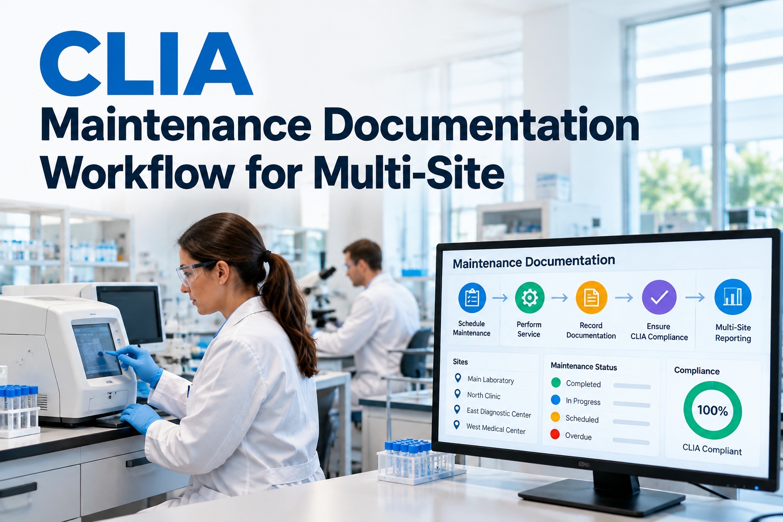 clia-maintenance-documentation-workflow-for-multi-site