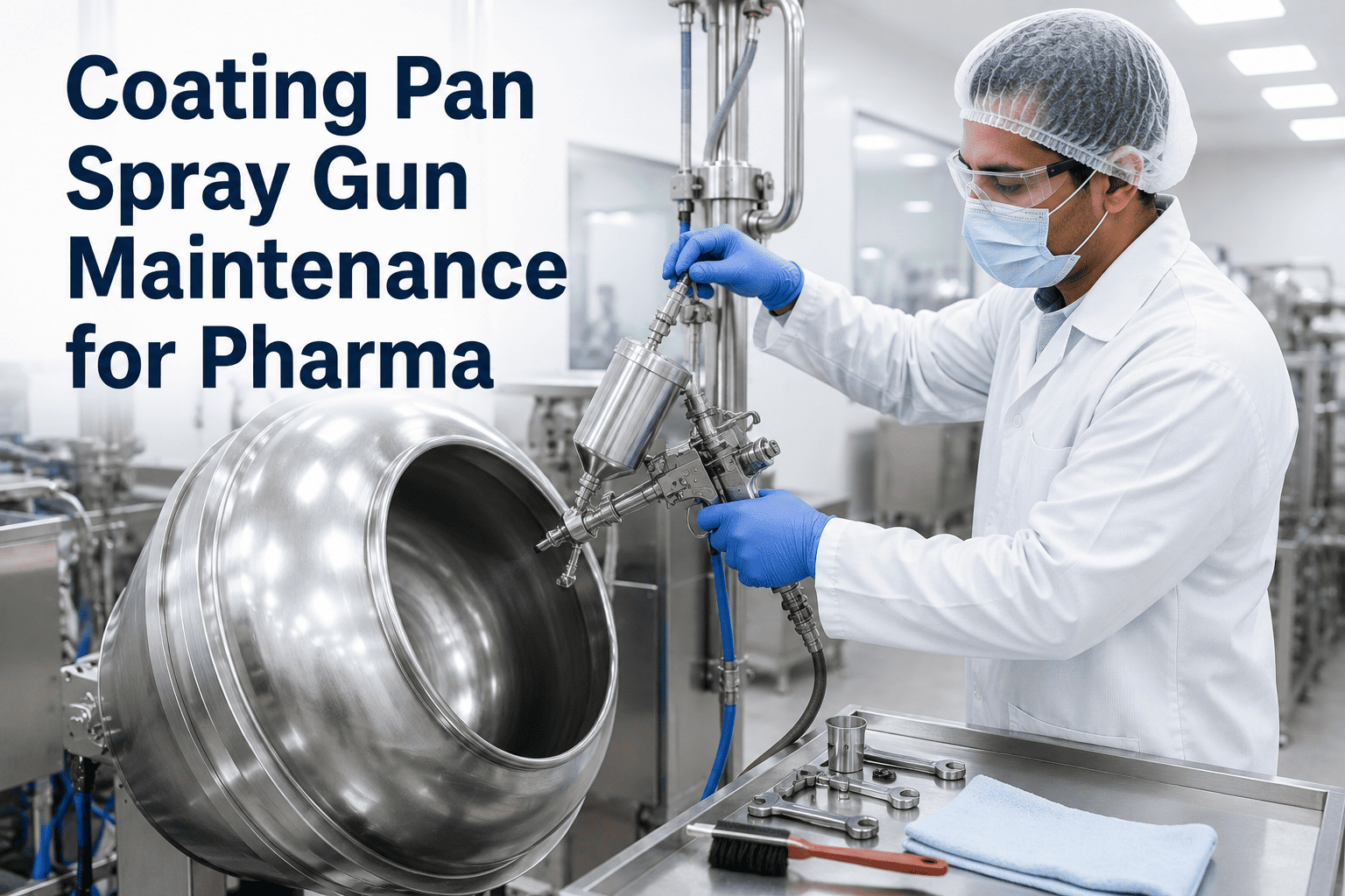 coating-pan-spray-gun-maintenance