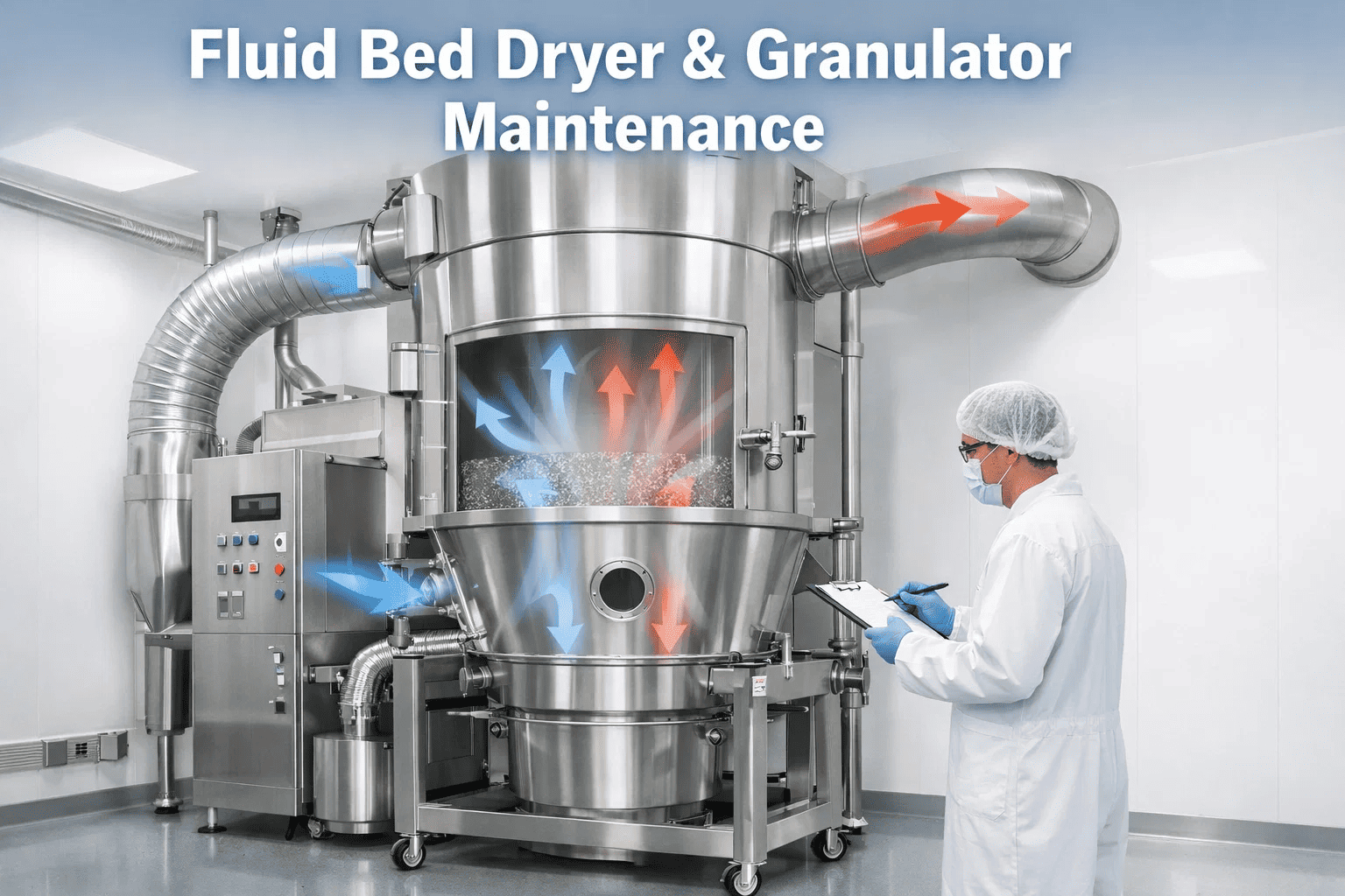 fluid-bed-dryer-granulator-maintenance-pharma