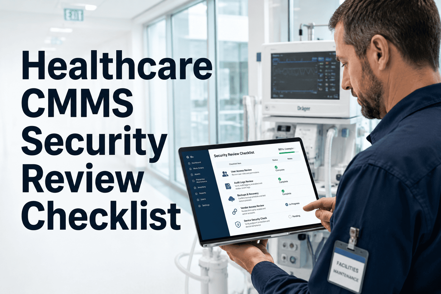 healthcare-cmms-security-review-checklist