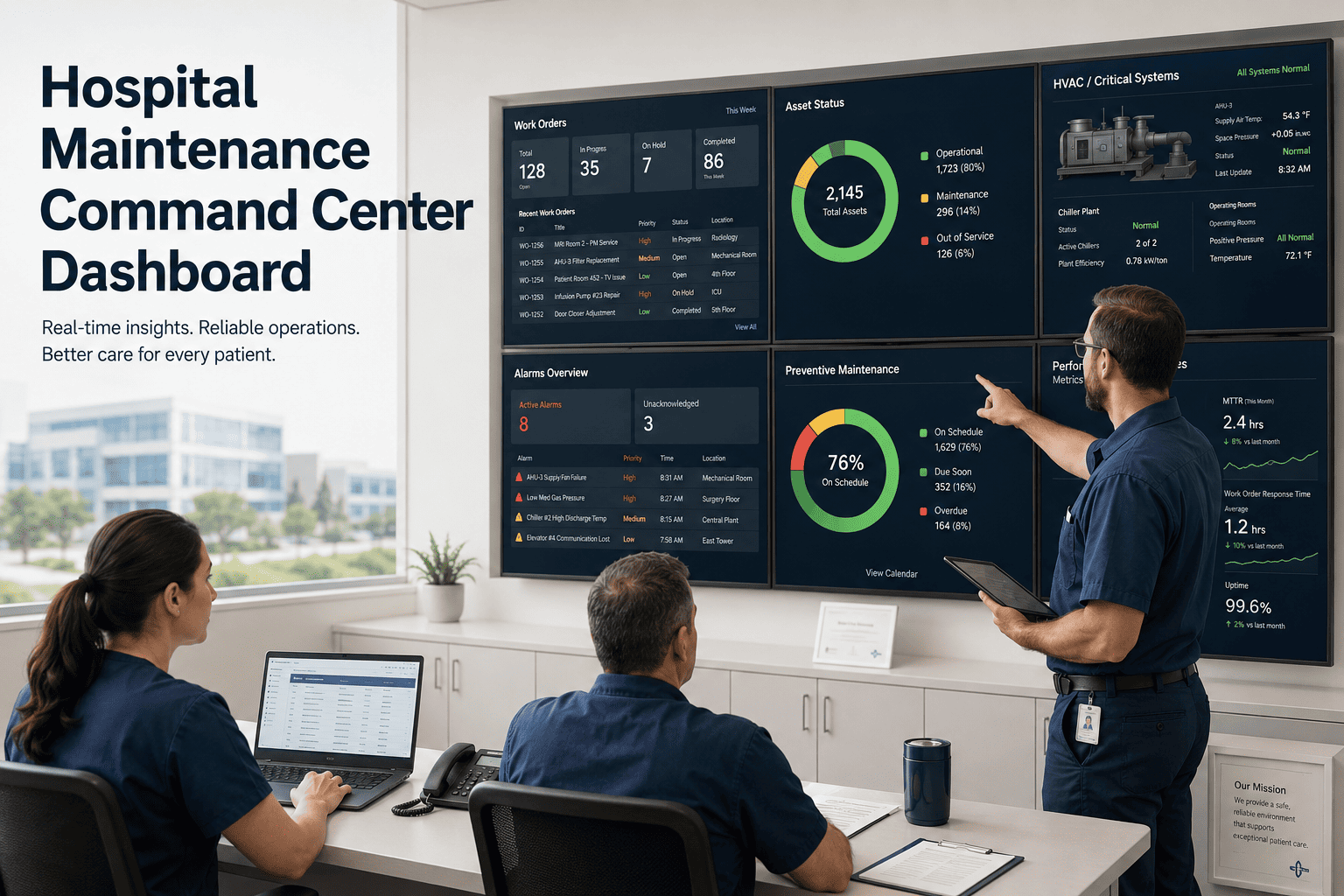 hospital-maintenance-command-center-dashboard