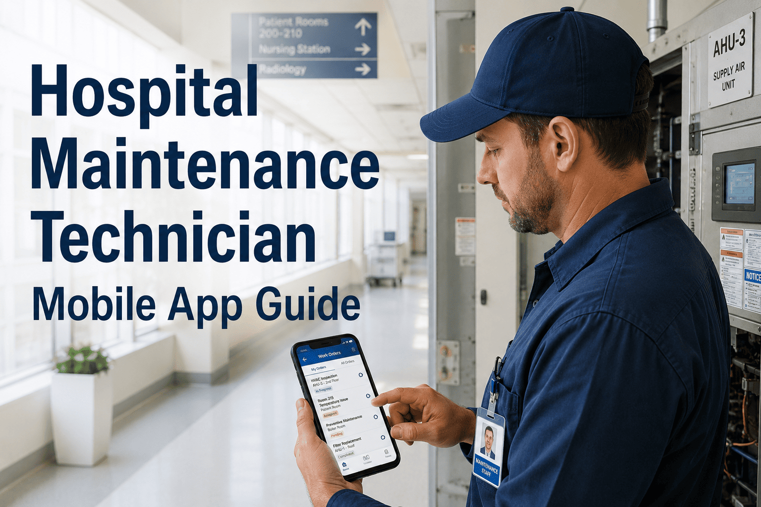 hospital-maintenance-technician-mobile-app-guide
