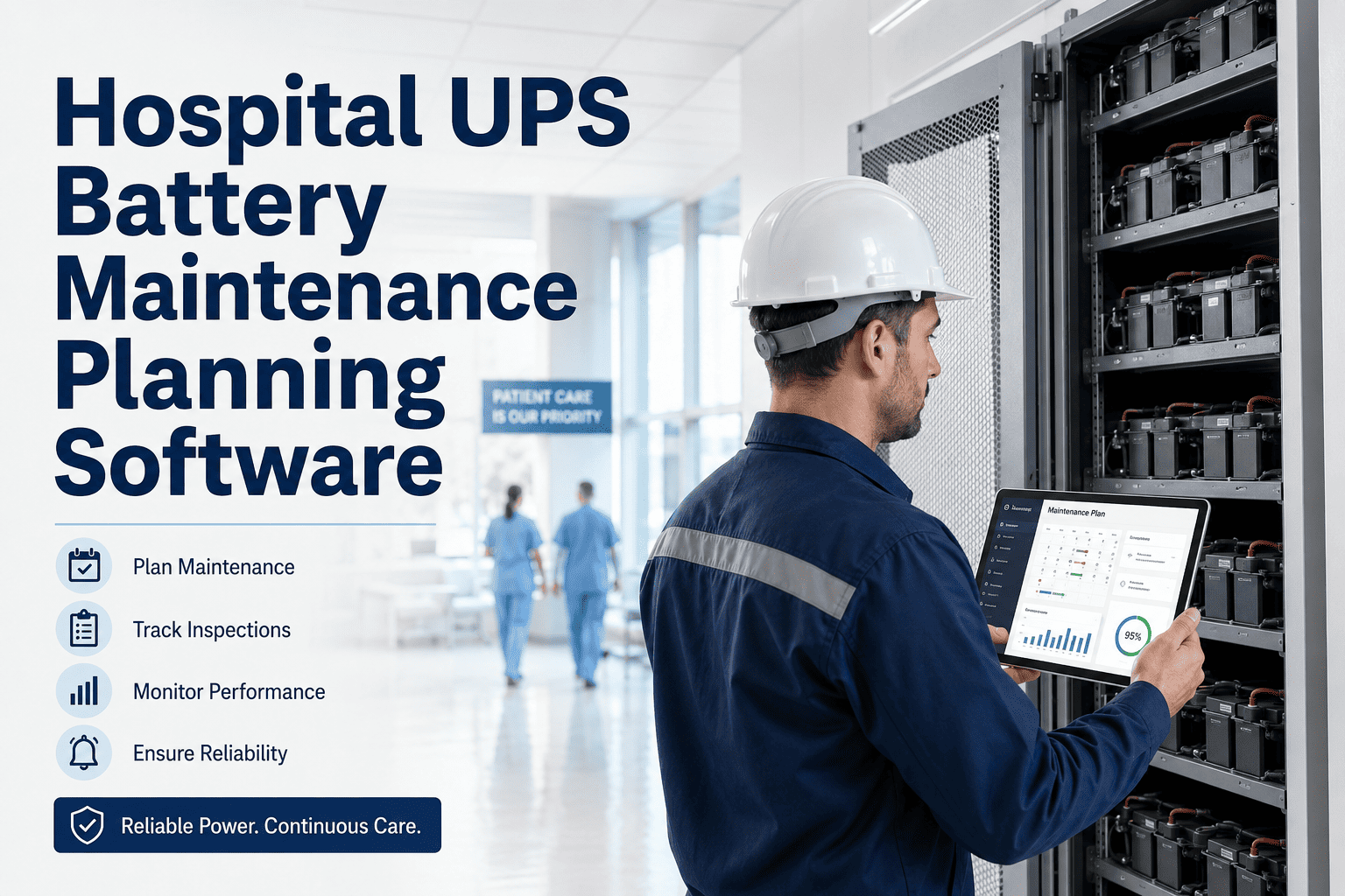 hospital-ups-battery-maintenance-planning-software