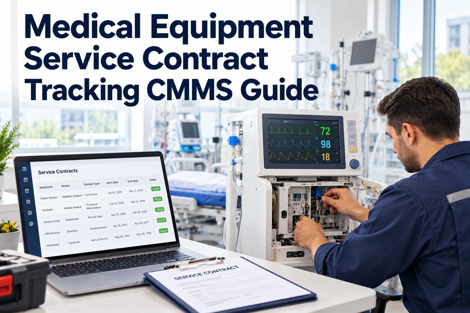 medical-equipment-service-contract-tracking