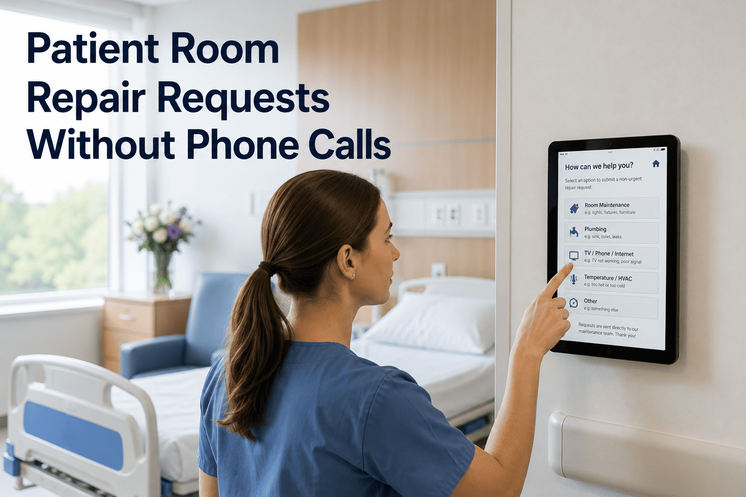 patient-room-repair-requests-without-phone-calls