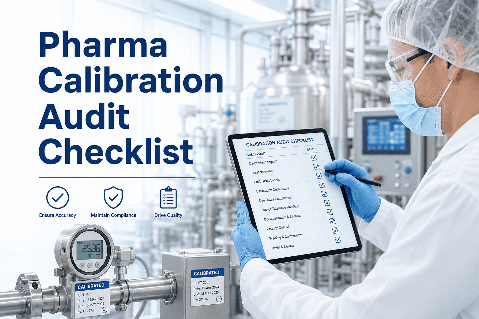 pharma-calibration-audit-checklist