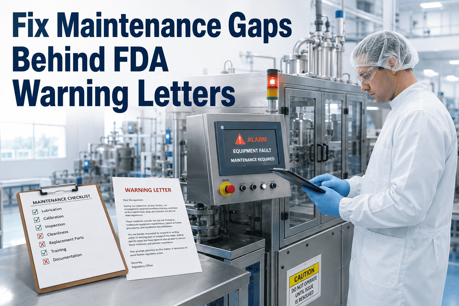 warning-letter-maintenance-gaps-pharma