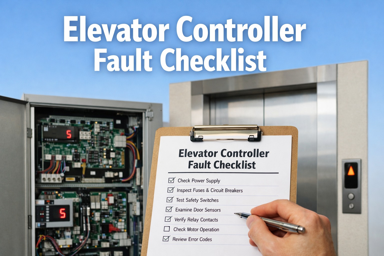 elevator-controller-fault-checklist
