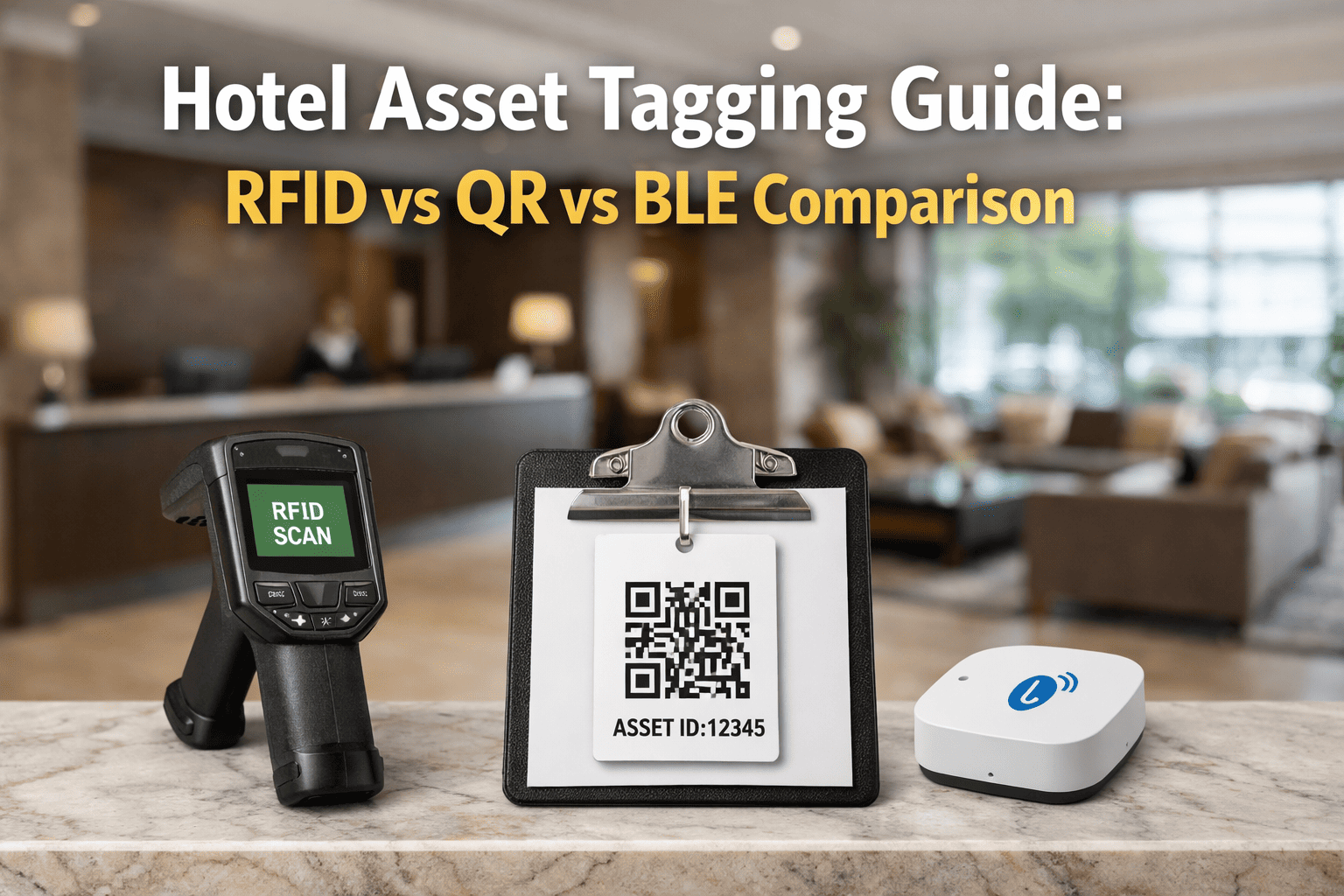 hotel-asset-tagging-rfid-qr-ble-comparison