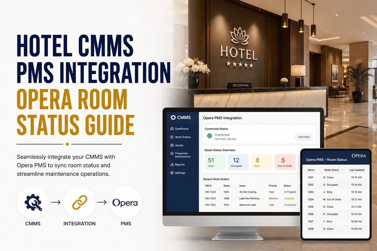 hotel-cmms-pms-integration-opera-room-status-guide