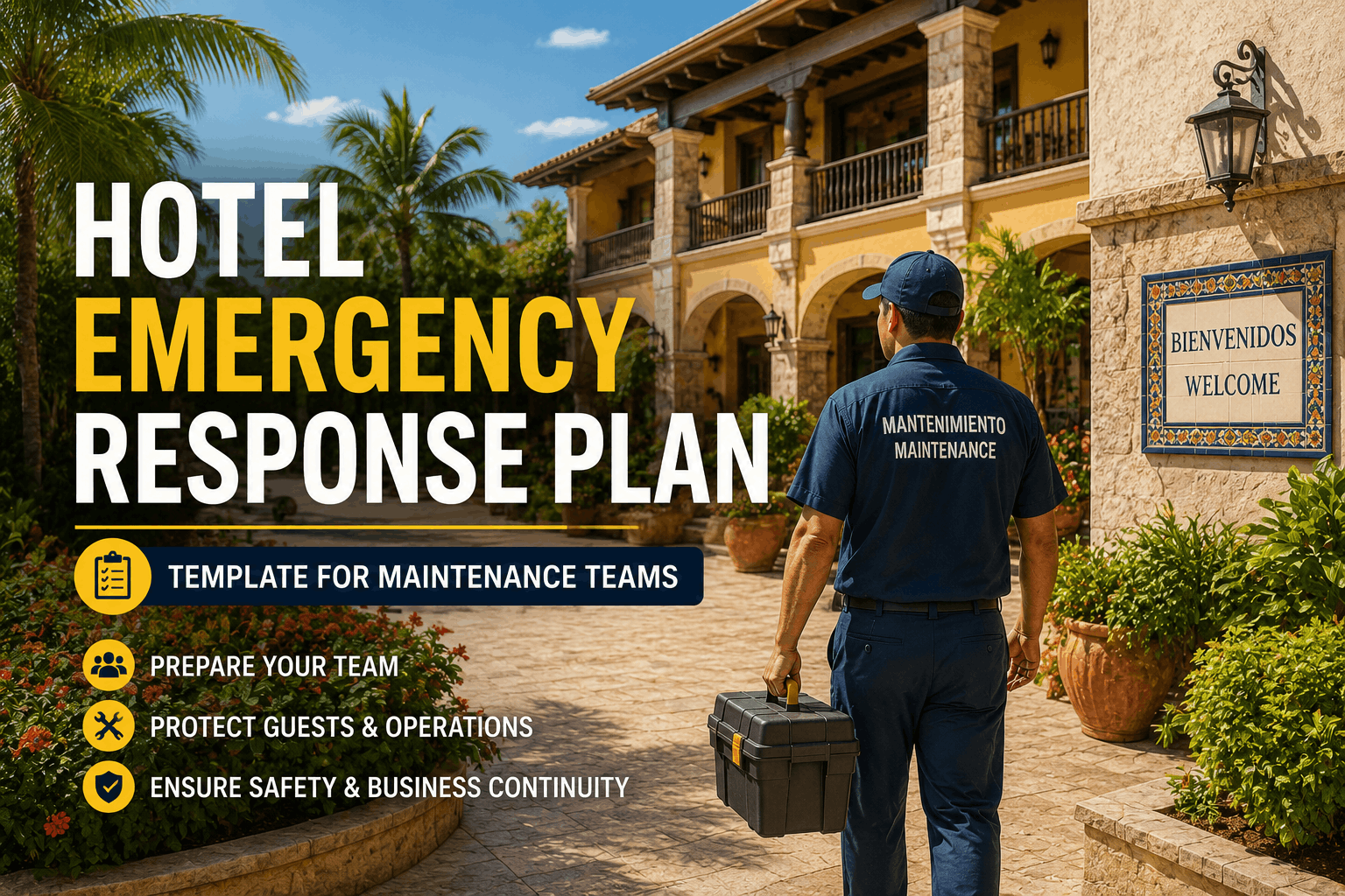 hotel-emergency-response-plan-template-for-maintenance-teams