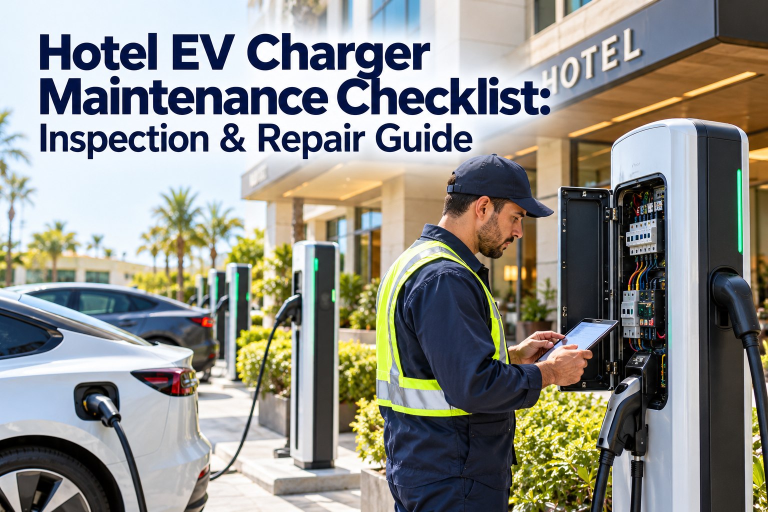 hotel-ev-charger-maintenance-checklist-guide