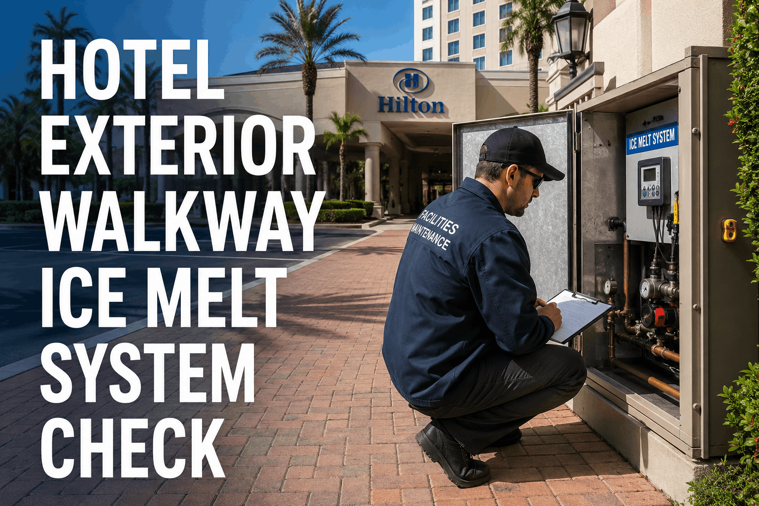 hotel-exterior-walkway-ice-melt-system-check