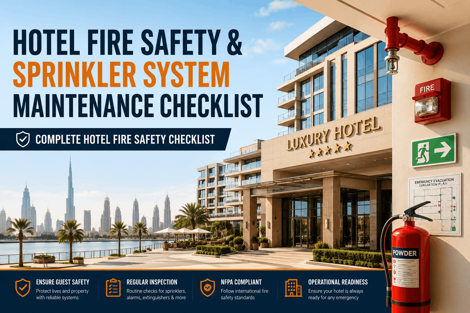 hotel-fire-safety-sprinkler-system-maintenance-checklist
