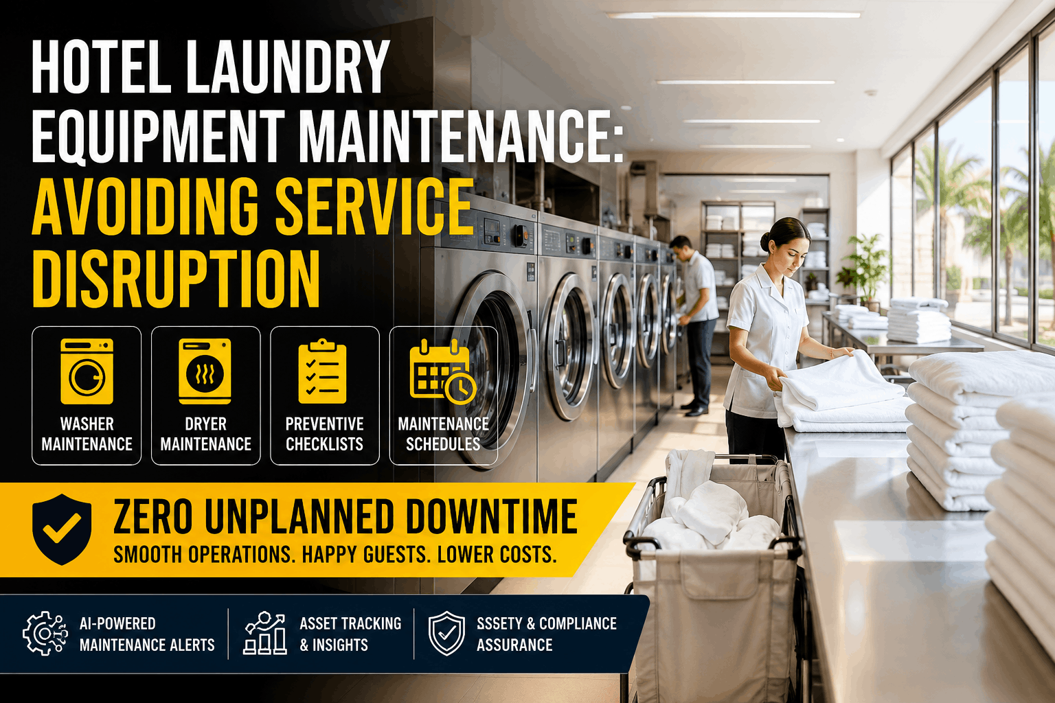 hotel-laundry-equipment-maintenance-avoiding-service-disruption