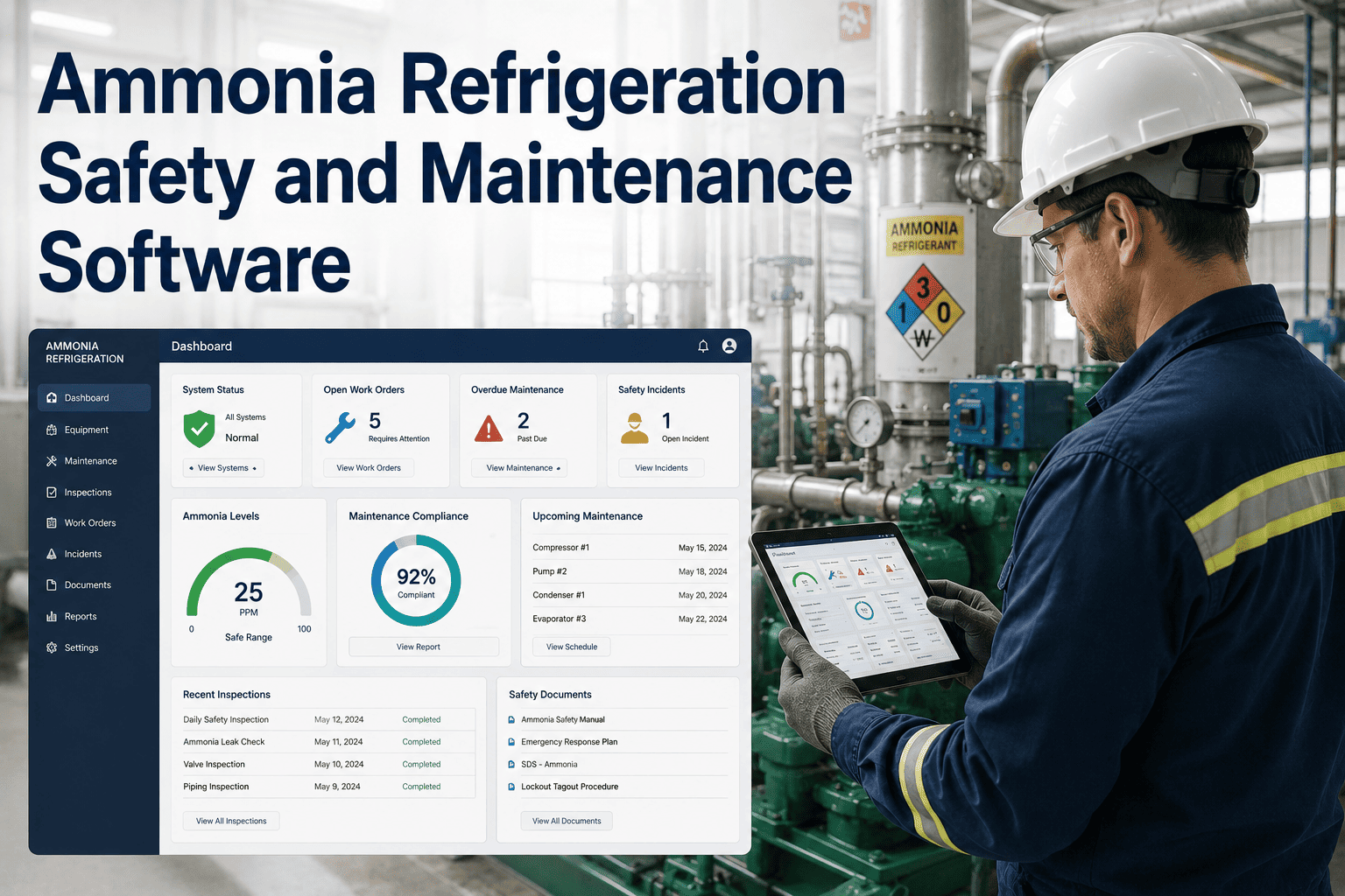 ammonia-refrigeration-safety-maintenance-software