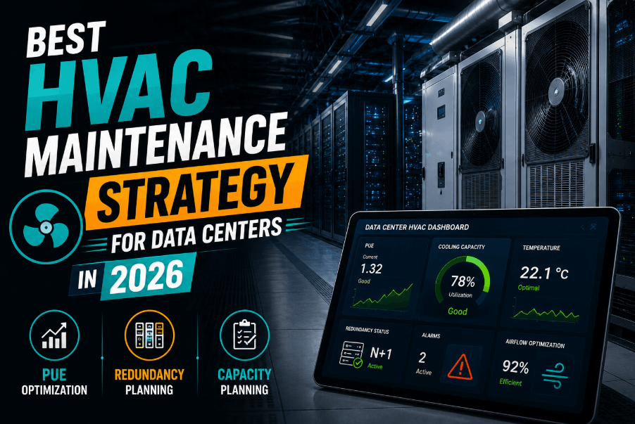 best-hvac-maintenance-strategy-for-data-centers-in-2026-pue,-redundancy-&-capacity-planning
