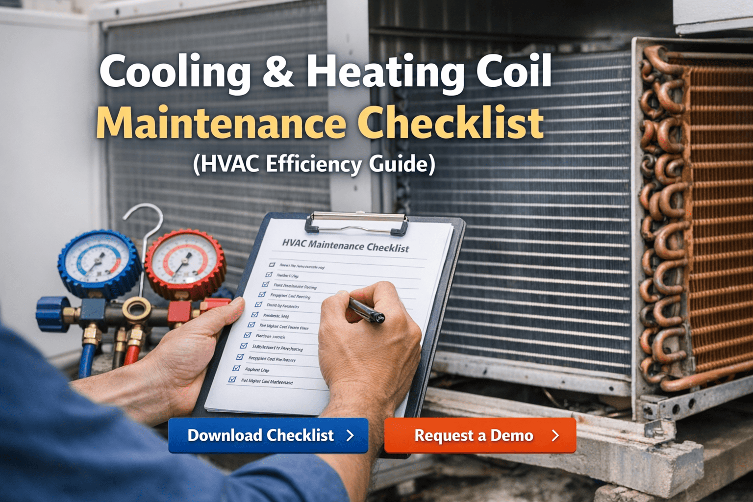 cooling-heating-coil-maintenance-checklist-hvac-efficiency