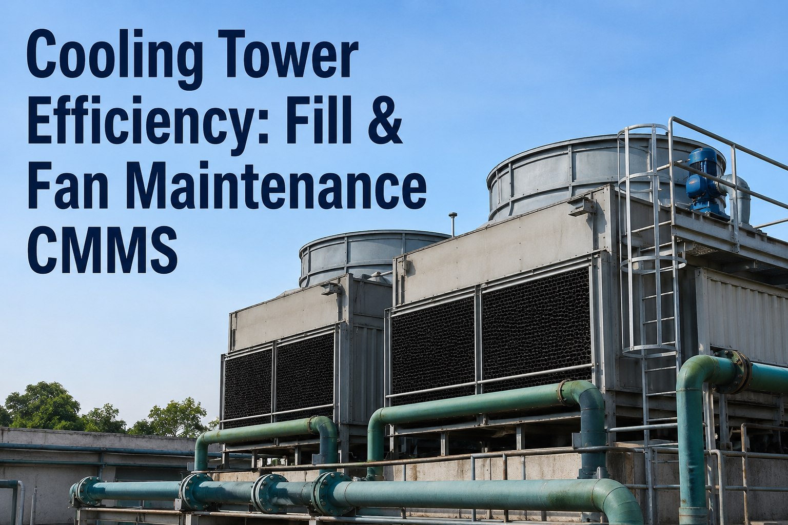 cooling-tower-efficiency-fill-fan-maintenance-cmms-guide