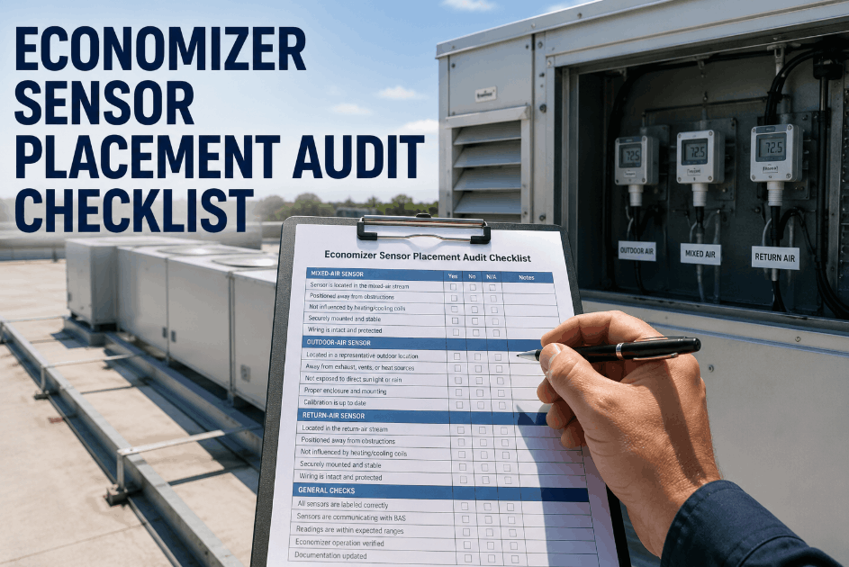 economizer-sensor-placement-audit-checklist