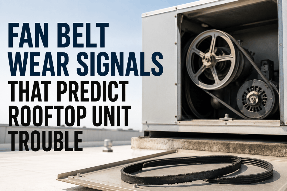 fan-belt-wear-signals-that-predict-rooftop-unit-trouble