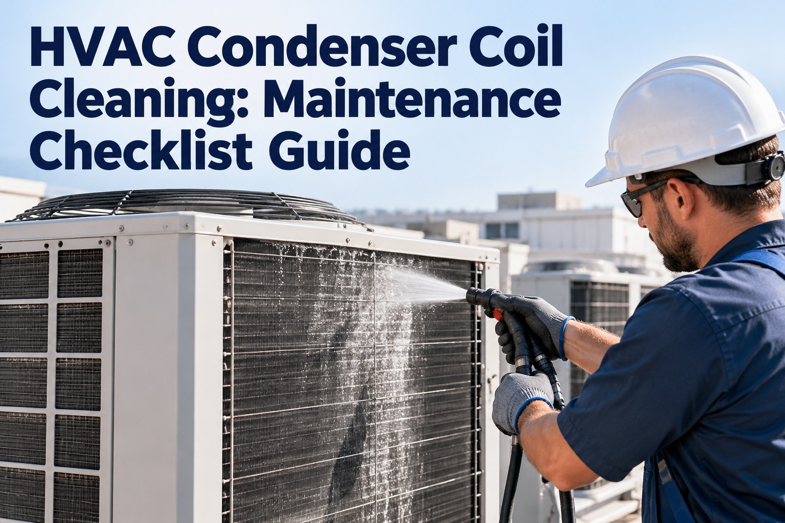 hvac-condenser-coil-cleaning-checklist-guide