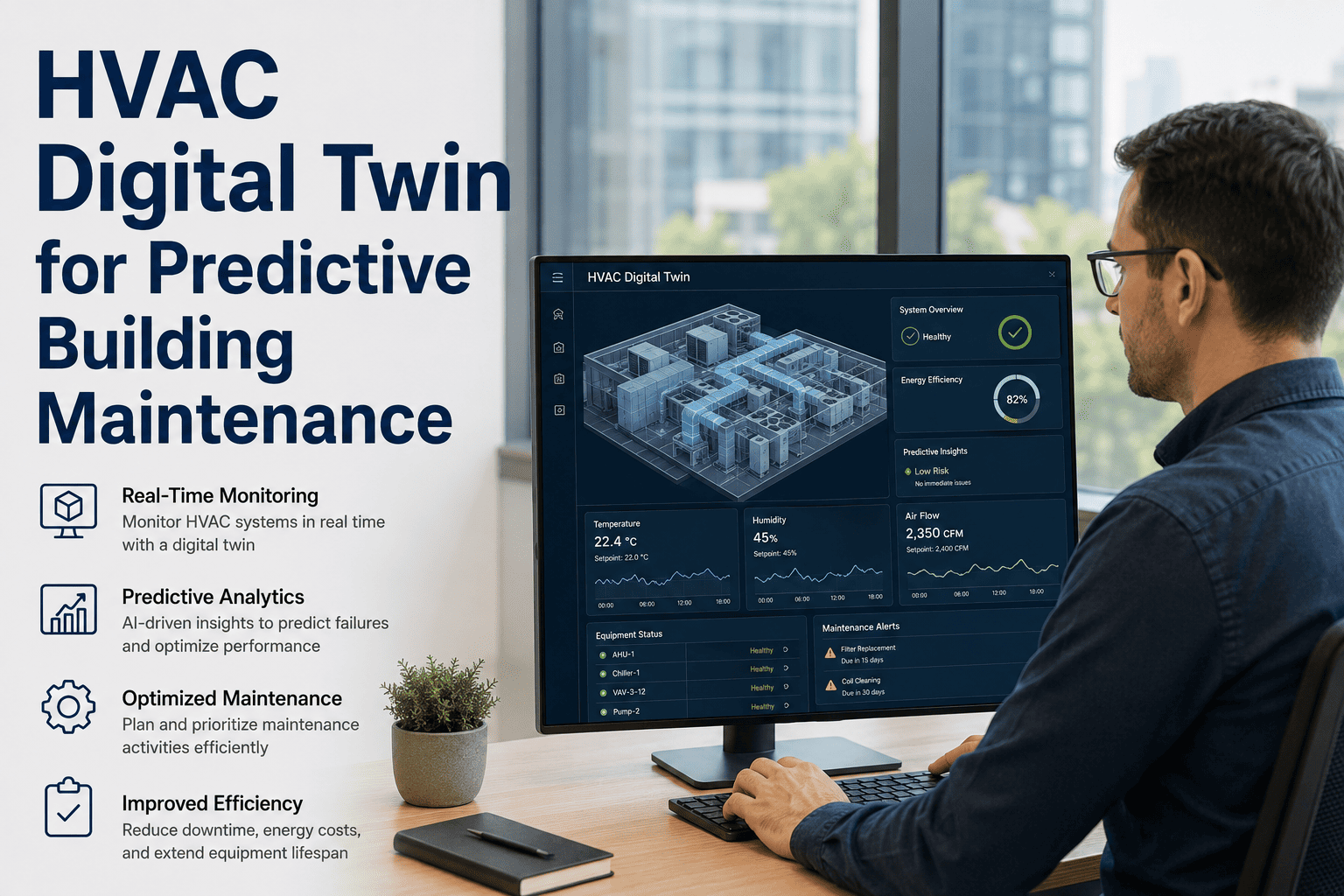 hvac-digital-twin-predictive-building-maintenance