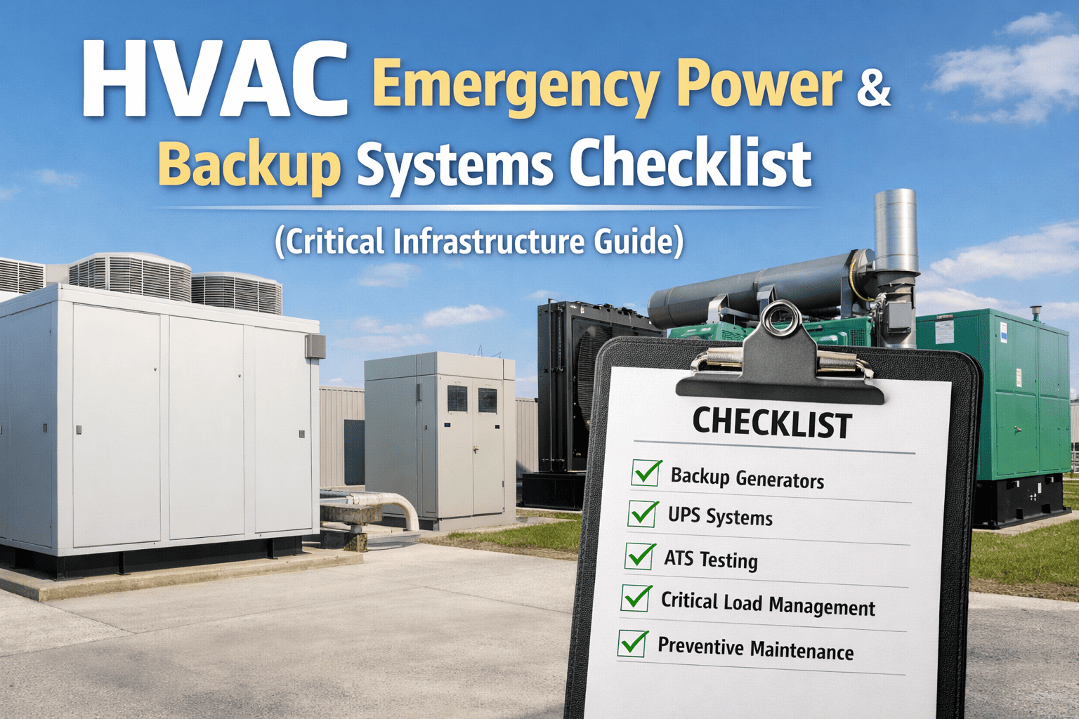 hvac-emergency-power-backup-systems-checklist